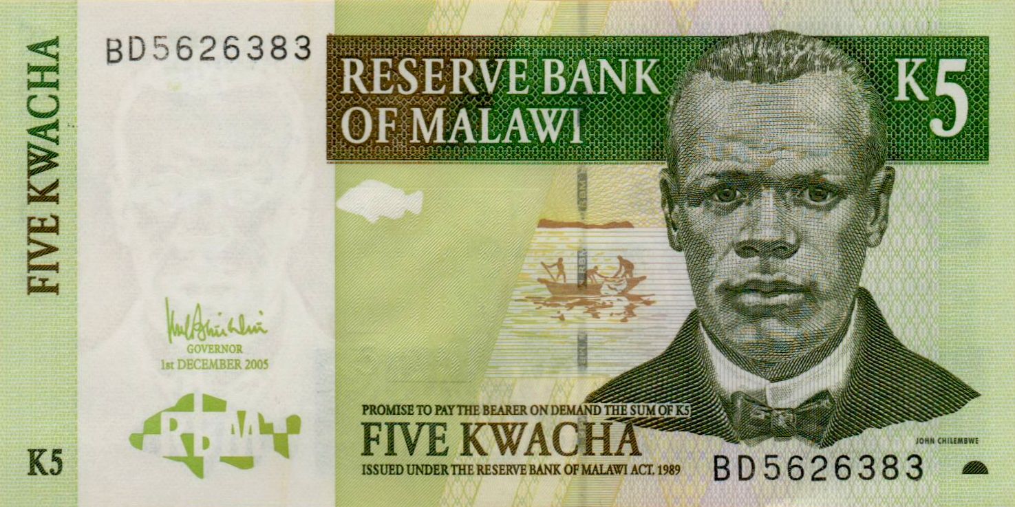 Malawi 5 2005 UNC P-36/c